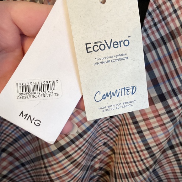 Mango MNG NWT pattern mini dress - Picture 8 of 9